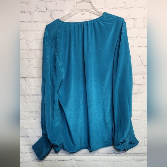 Saks Fifth Avenue/ Silk Blouse Top - Picture 7 of 7